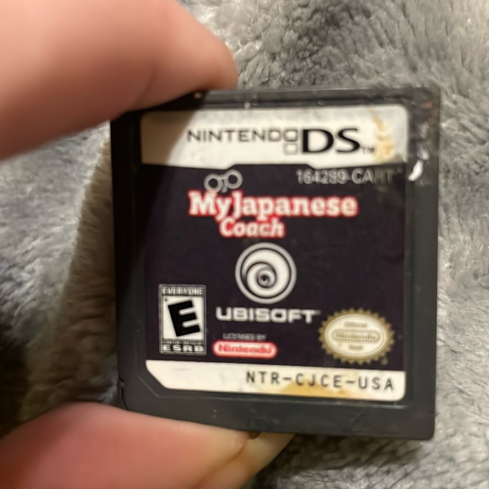 🖤Nintendo DS My Japanese Coach Game🖤
